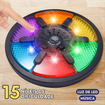 Jogo da Memória Eletrônico Infantil com Luz e Som
