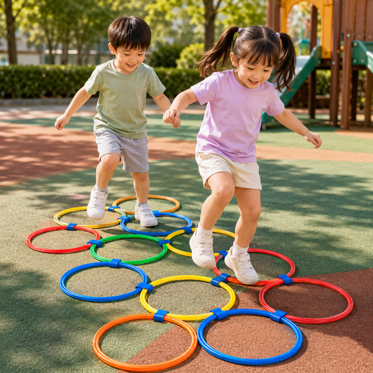 Kit Argolas de Agilidade Infantil para Coordenação Motora