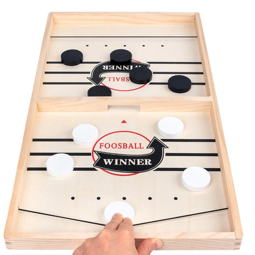 Jogo de Mesa Hockey Estilingue Infantil para Família