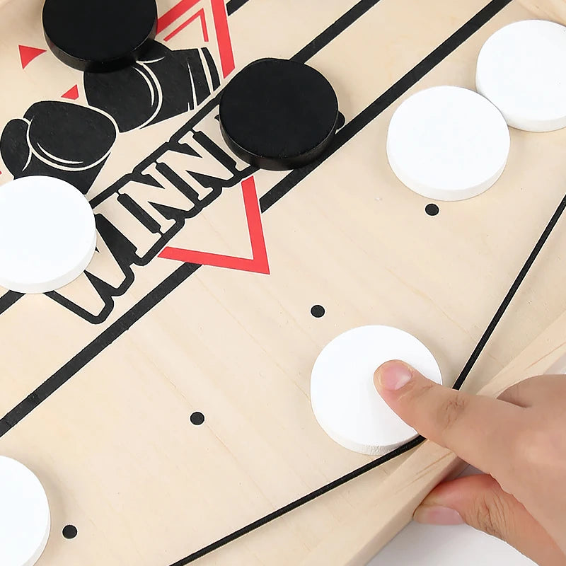 Jogo de Mesa Hockey Estilingue Infantil para Família