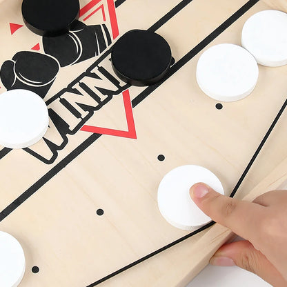 Jogo de Mesa Hockey Estilingue Infantil para Família