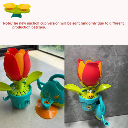 Brinquedo de Banho Infantil Roda d'Água com Ventosa