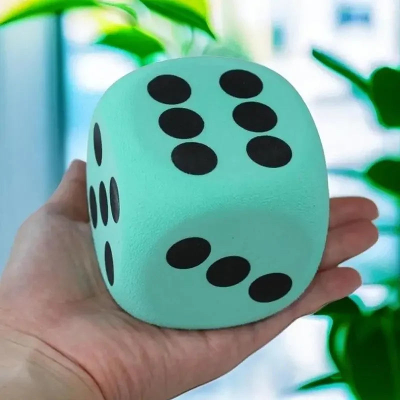 Dado Gigante de Espuma Infantil Brinquedo Sensorial Educativo