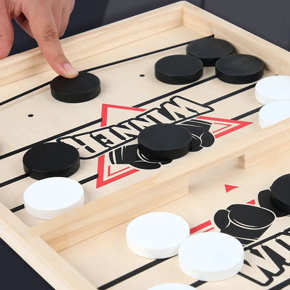 Jogo de Mesa Hockey Estilingue Infantil para Família