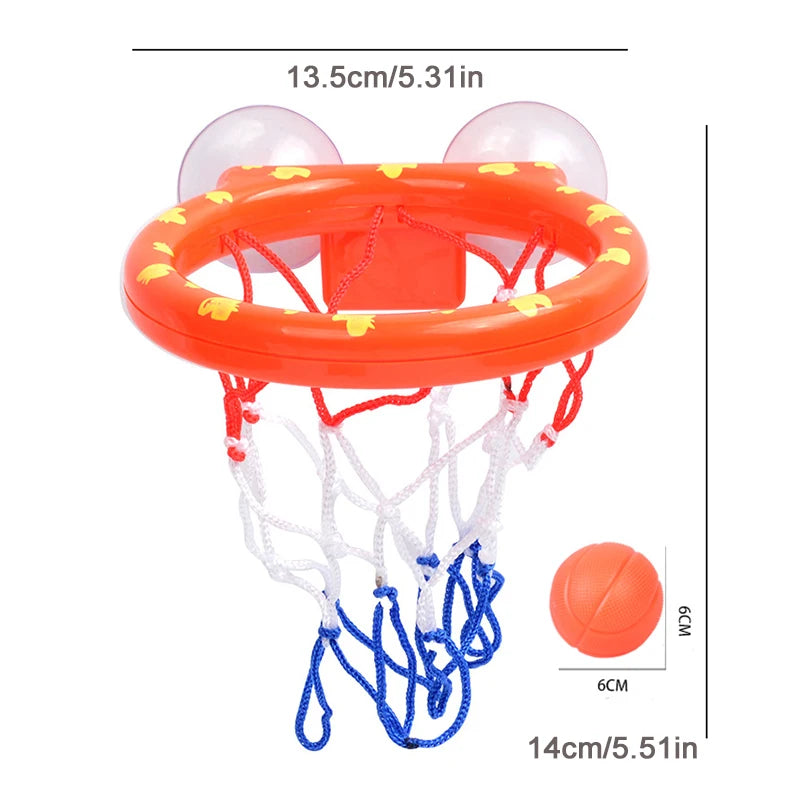 Brinquedo Para Banho Cesta de Basquete Infantil
