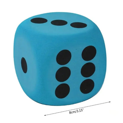 Dado Gigante de Espuma Infantil Brinquedo Sensorial Educativo
