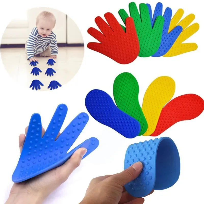Brinquedo Sensorial Mão e Pé para Coordenação Motora