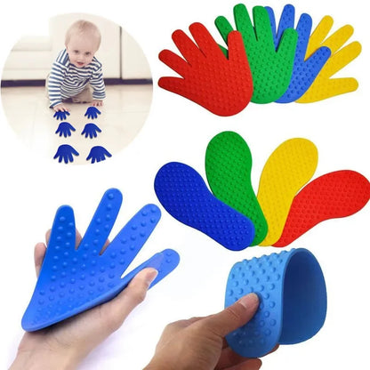 Brinquedo Sensorial Mão e Pé para Coordenação Motora